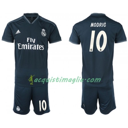 Divisa di Calcio Real Madrid MODRIC 10 Bambino Trasferta 2018/2019